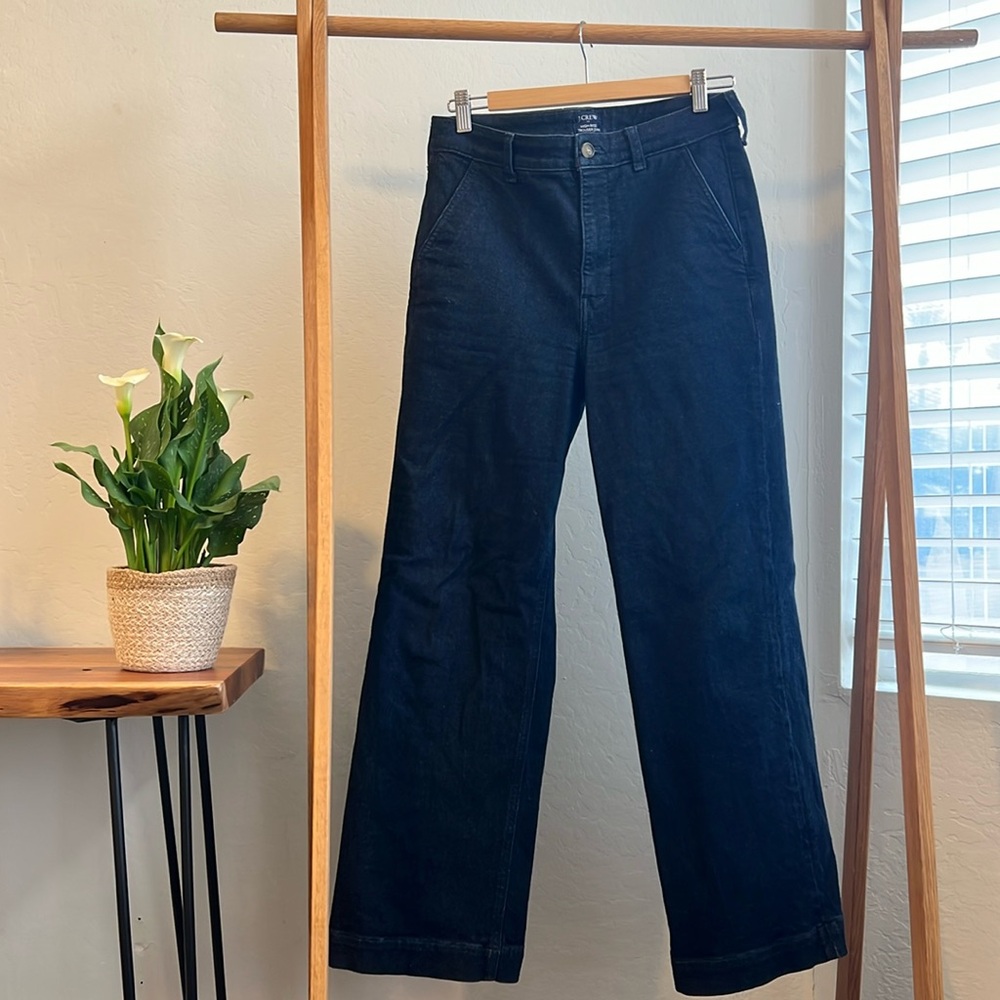 J. Crew High Rise Trouser Jean